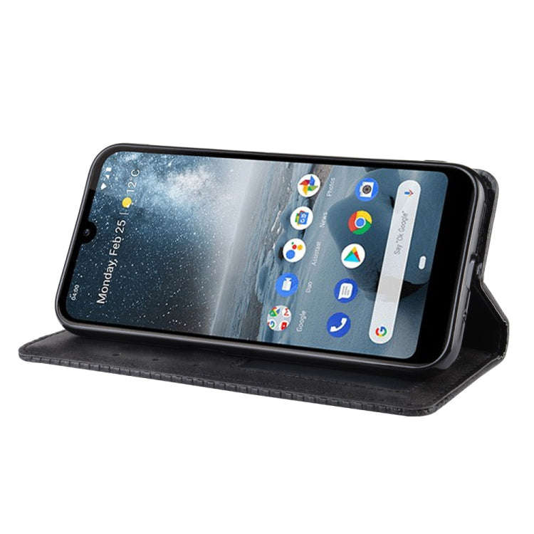 Magnetic Buckle Retro Crazy Horse Texture Horizontal Flip Leather Case for Nokia 4.2, with Holder...