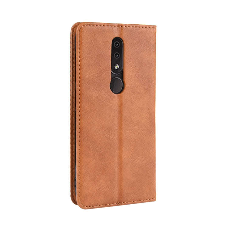 Magnetic Buckle Retro Crazy Horse Texture Horizontal Flip Leather Case for Nokia 4.2, with Holder...