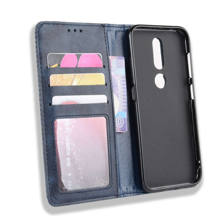 Magnetic Buckle Retro Crazy Horse Texture Horizontal Flip Leather Case for Nokia 4.2, with Holder...