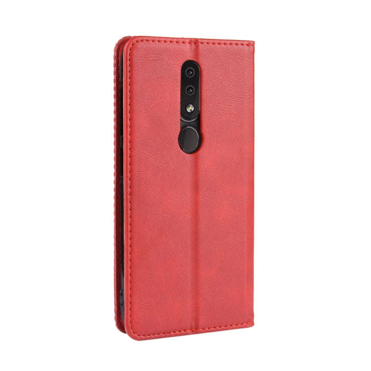 Magnetic Buckle Retro Crazy Horse Texture Horizontal Flip Leather Case for Nokia 4.2, with Holder...