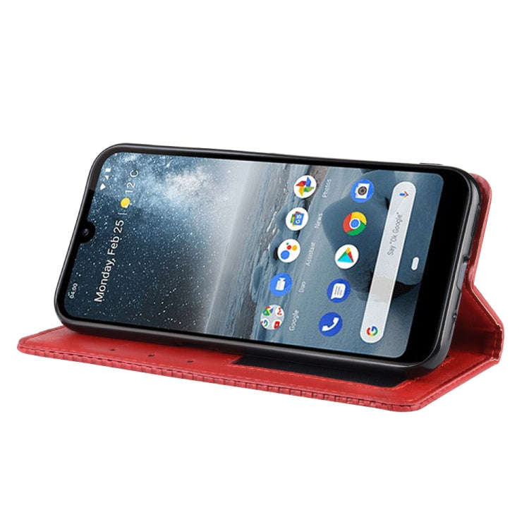 Magnetic Buckle Retro Crazy Horse Texture Horizontal Flip Leather Case for Nokia 4.2, with Holder...