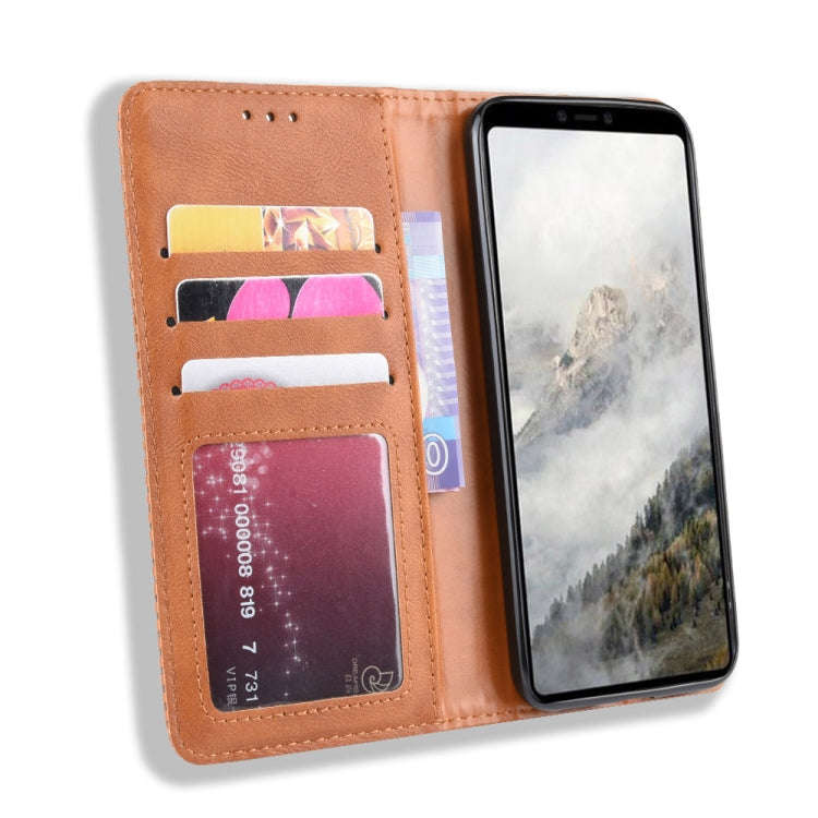 Magnetic Buckle Retro Crazy Horse Texture Horizontal Flip Leather Case for Google Pixel 4xl, with...