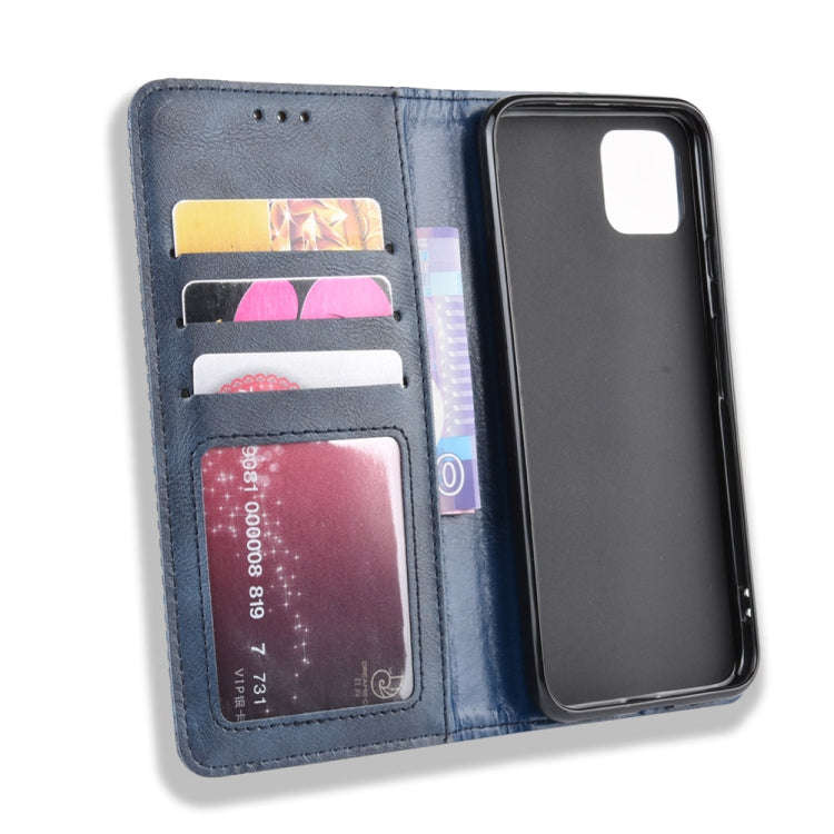 Magnetic Buckle Retro Crazy Horse Texture Horizontal Flip Leather Case for Google Pixel 4xl, with...
