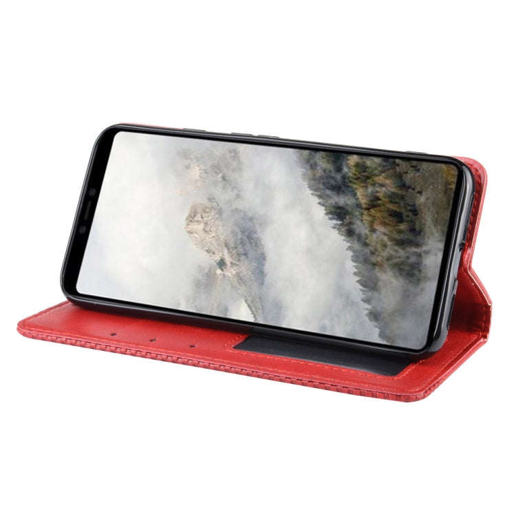 Magnetic Buckle Retro Crazy Horse Texture Horizontal Flip Leather Case for Google Pixel 4xl, with...