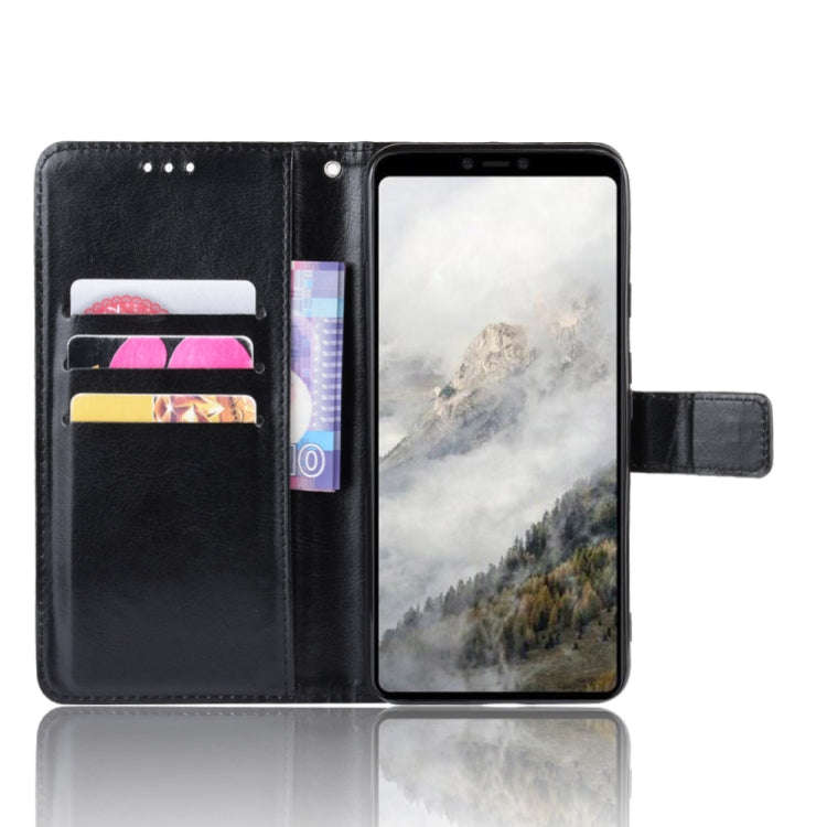 Retro Crazy Horse Texture Horizontal Flip Leather Case for Google Pixel 4 , with Holder & Card Sl...