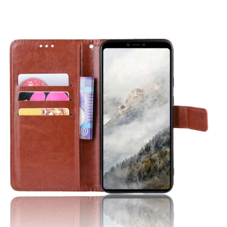 Retro Crazy Horse Texture Horizontal Flip Leather Case for Google Pixel 4XL, with Holder & Card S...