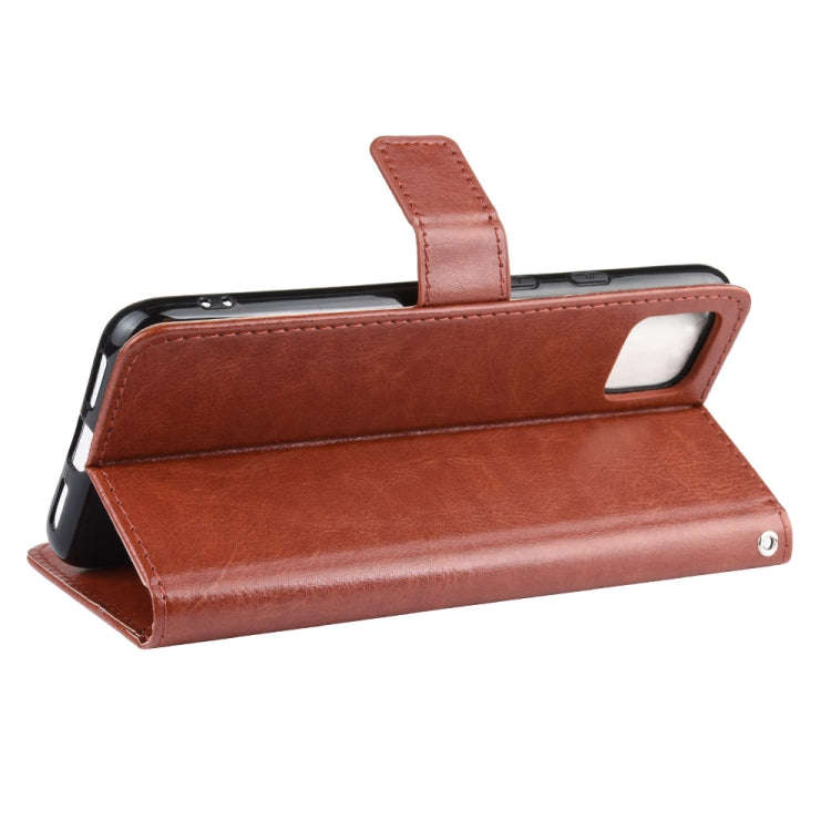 Retro Crazy Horse Texture Horizontal Flip Leather Case for Google Pixel 4XL, with Holder & Card S...