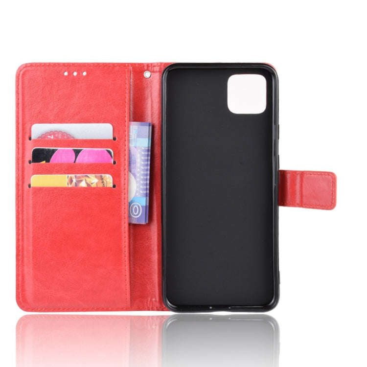 Retro Crazy Horse Texture Horizontal Flip Leather Case for Google Pixel 4XL, with Holder & Card S...