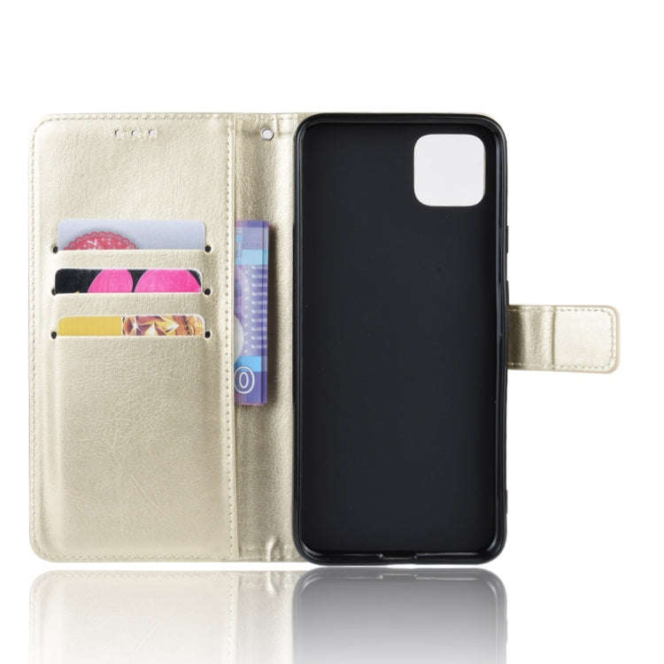 Retro Crazy Horse Texture Horizontal Flip Leather Case for Google Pixel 4XL, with Holder & Card S...