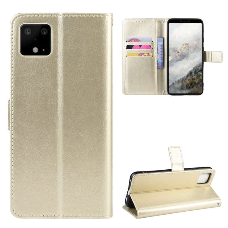 Retro Crazy Horse Texture Horizontal Flip Leather Case for Google Pixel 4XL, with Holder & Card S...