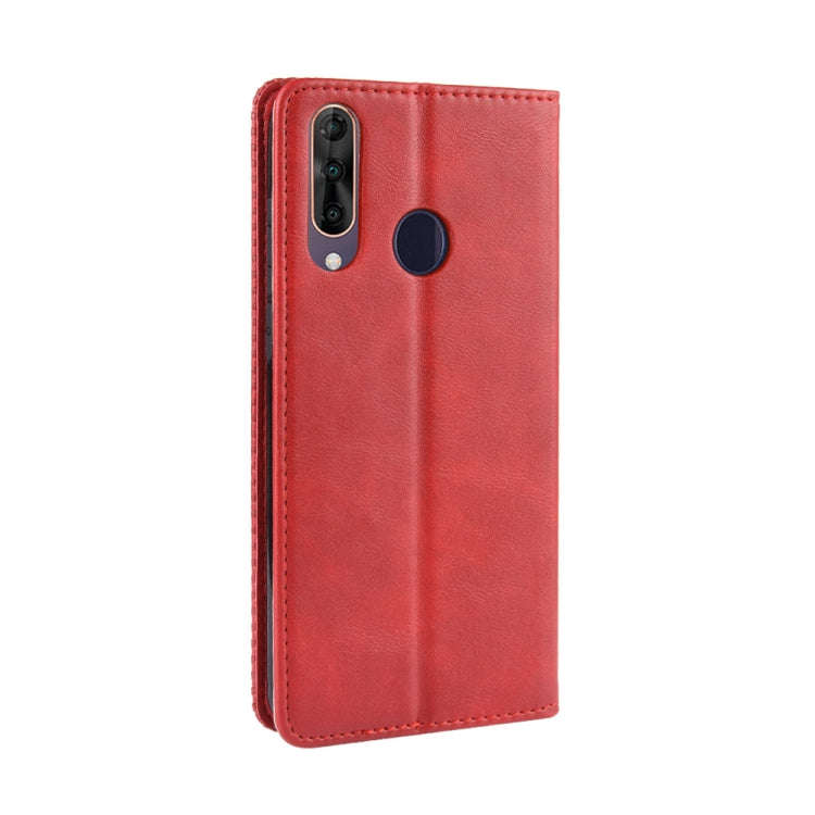 Magnetic Buckle Retro Crazy Horse Texture Horizontal Flip Leather Case for Wiko View 3 Pro, with ...