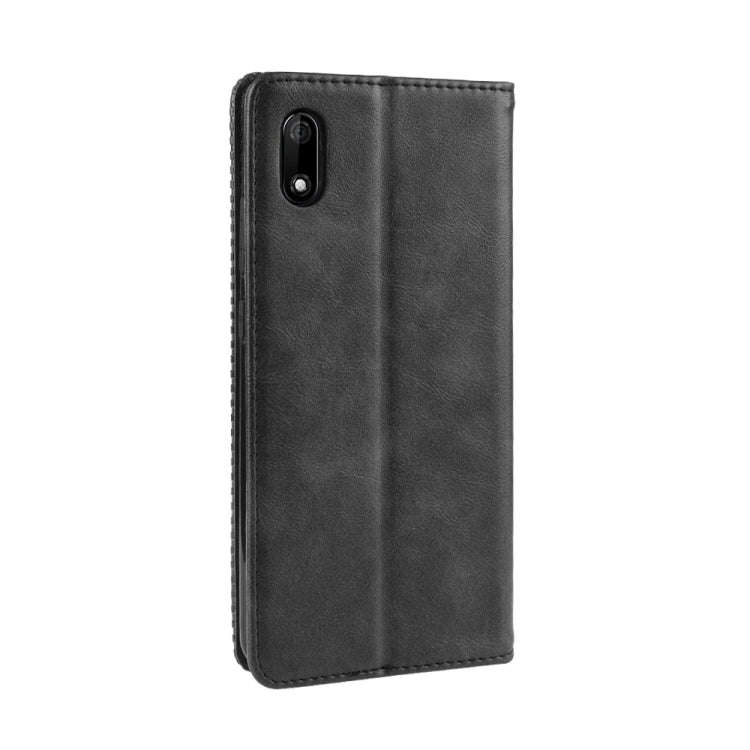Magnetic Buckle Retro Crazy Horse Texture Horizontal Flip Leather Case for Wiko Jerry 4, with Hol...