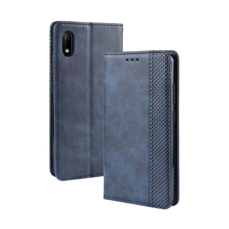 Magnetic Buckle Retro Crazy Horse Texture Horizontal Flip Leather Case for Wiko Jerry 4, with Hol...