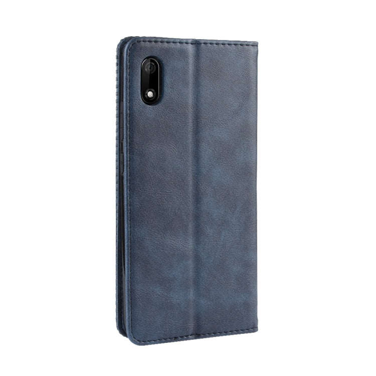 Magnetic Buckle Retro Crazy Horse Texture Horizontal Flip Leather Case for Wiko Jerry 4, with Hol...