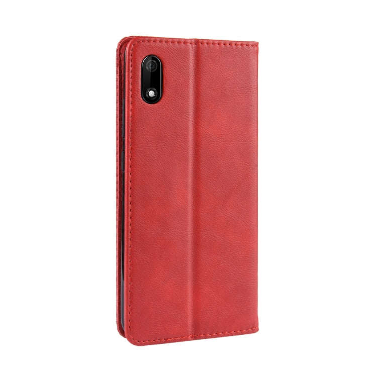 Magnetic Buckle Retro Crazy Horse Texture Horizontal Flip Leather Case for Wiko Jerry 4, with Hol...