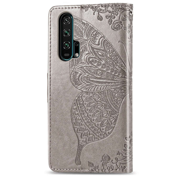 Butterfly Love Flowers Embossing Horizontal Flip Leather Case For Huawei Honor 20 Pro with Holder...