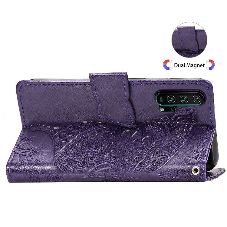 Butterfly Love Flowers Embossing Horizontal Flip Leather Case For Huawei Honor 20 Pro with Holder...