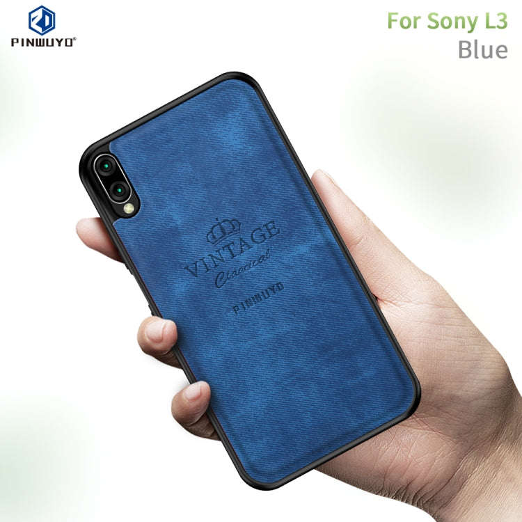PINWUYO Shockproof Waterproof Full Coverage TPU + PU cloth+Anti-shock cotton Protective Case  for...