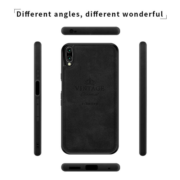 PINWUYO Shockproof Waterproof Full Coverage TPU + PU cloth+Anti-shock cotton Protective Case  for...