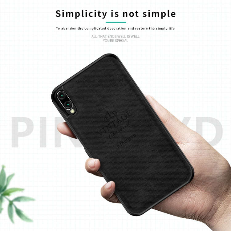 PINWUYO Shockproof Waterproof Full Coverage TPU + PU cloth+Anti-shock cotton Protective Case  for...