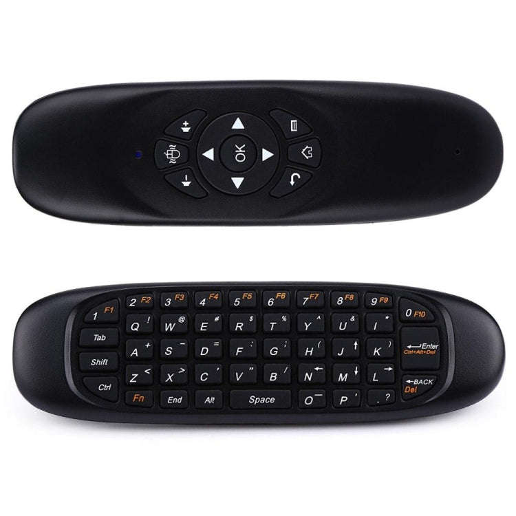 C120 2.4G Mini Keyboard Wireless Remote Mouse with 3-Gyro & 3-Gravity Sensor for PC / HTPC / IPTV...
