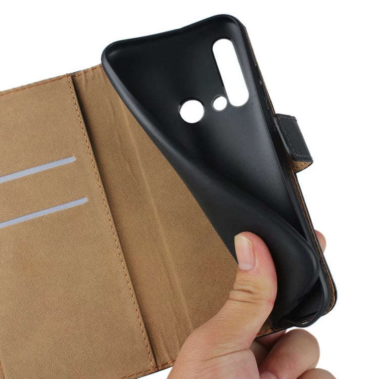 Horizontal Flip Leather Case for Huawei P20 Lite 2019  with Magnetic Clasp and Bracket and Card S...