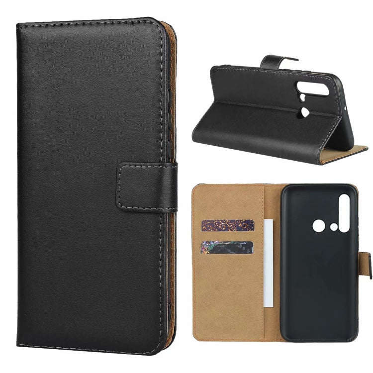 Horizontal Flip Leather Case for Huawei P20 Lite 2019  with Magnetic Clasp and Bracket and Card S...