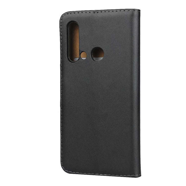 Horizontal Flip Leather Case for Huawei P20 Lite 2019  with Magnetic Clasp and Bracket and Card S...