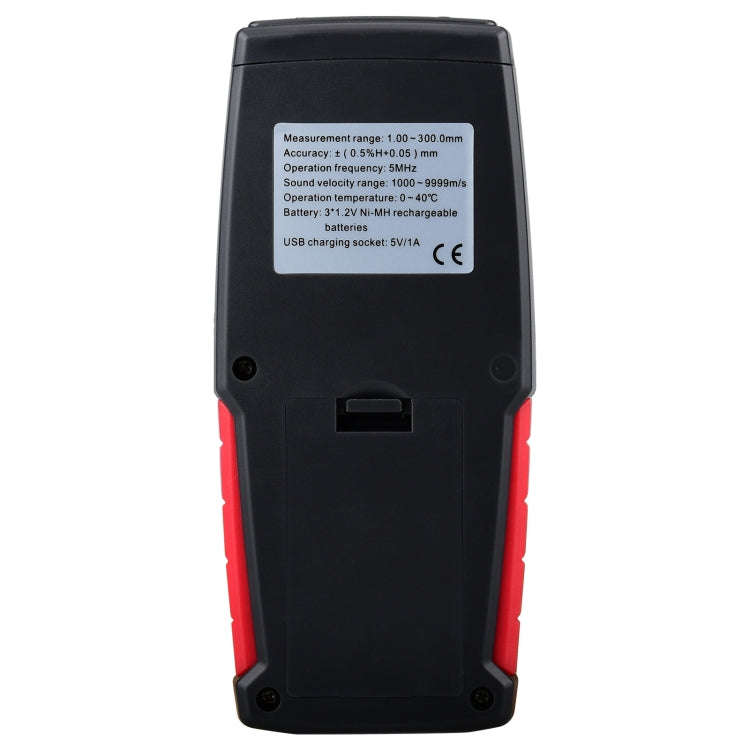 Wintact WT100A Digital Ultrasonic Thickness Gauge Meter Tester USB Charging Digital Thickness Met...