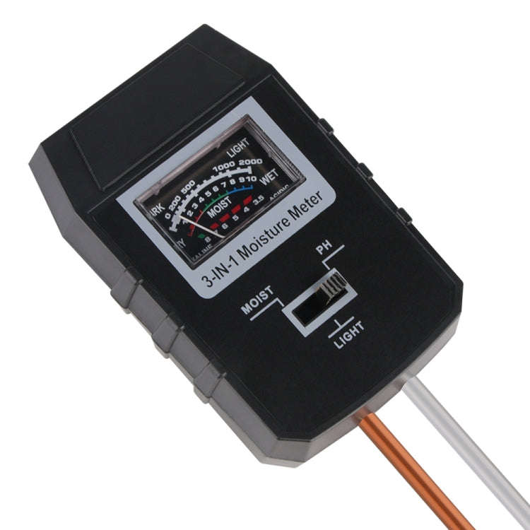RZ97 Mini Soil PH Moisture Humidity Measuring PH Meter Soil Moisture Monitor Hygrometer Gardening...