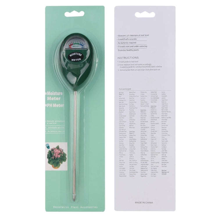 RZ100 Mini Soil PH Moisture Humidity Measuring PH Meter Soil Moisture Monitor Hygrometer Gardenin...