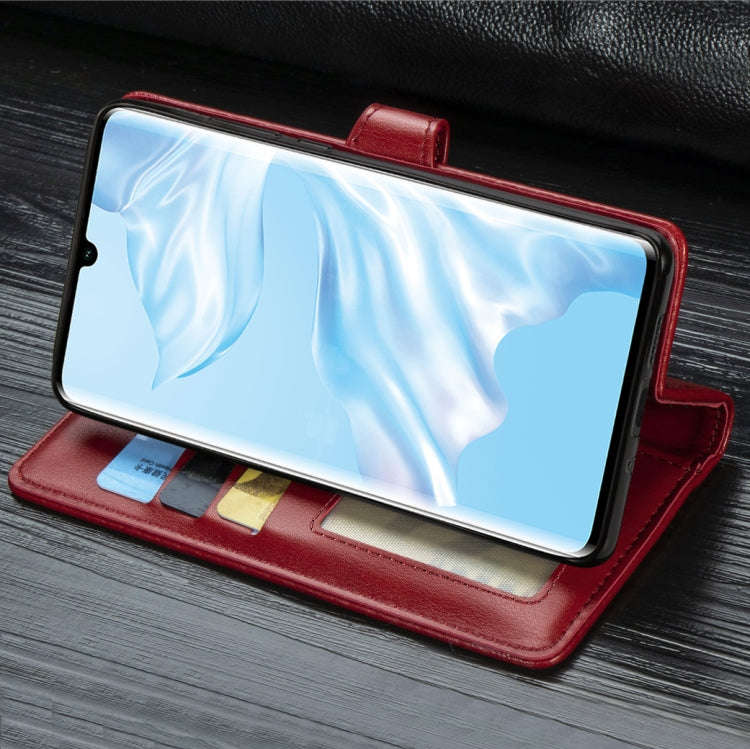 Retro Solid Color Leather Buckle Mobile Phone Protection Leather Case with Photo Frame & Card Slo...