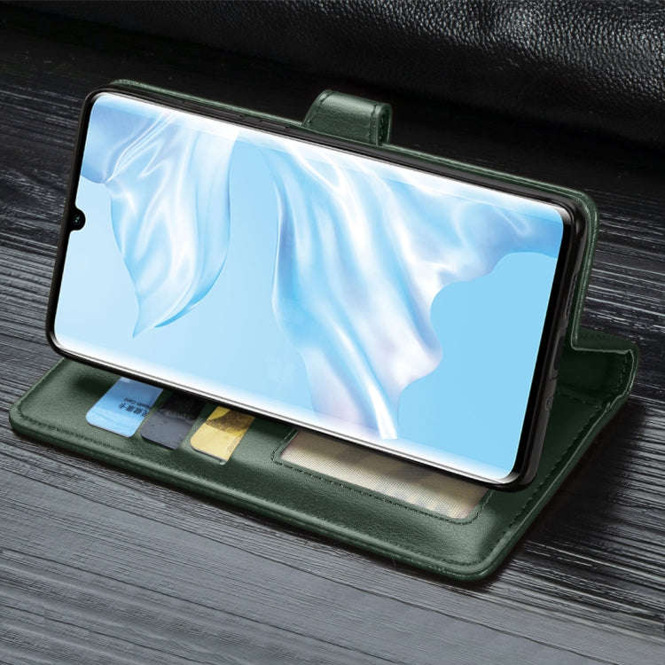 Retro Solid Color Leather Buckle Mobile Phone Protection Leather Case with Photo Frame & Card Slo...