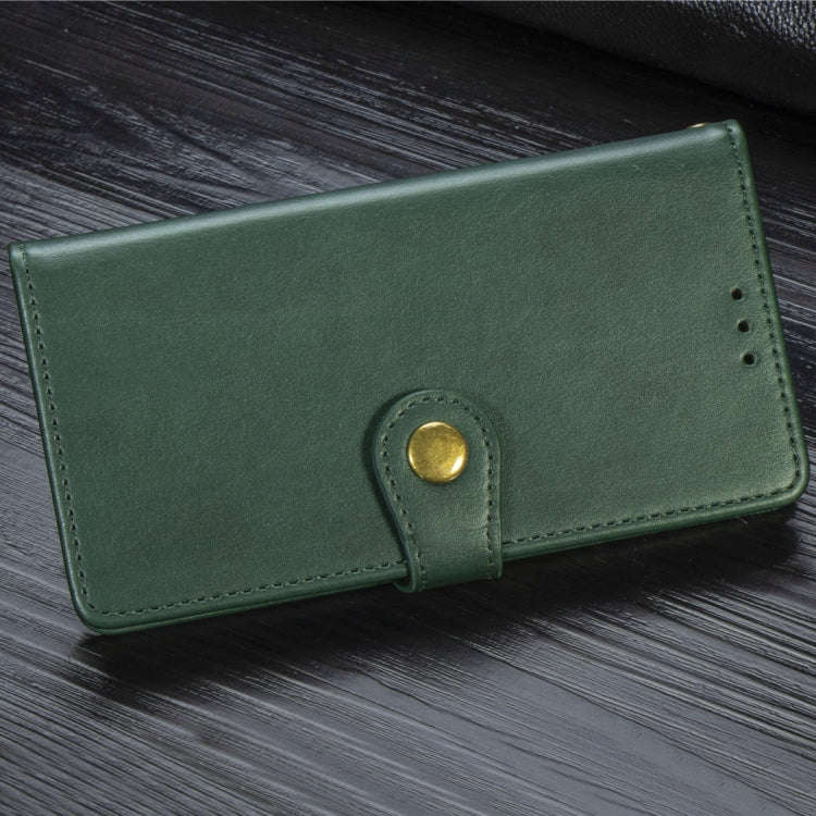 Retro Solid Color Leather Buckle Mobile Phone Protection Leather Case with Photo Frame & Card Slo...