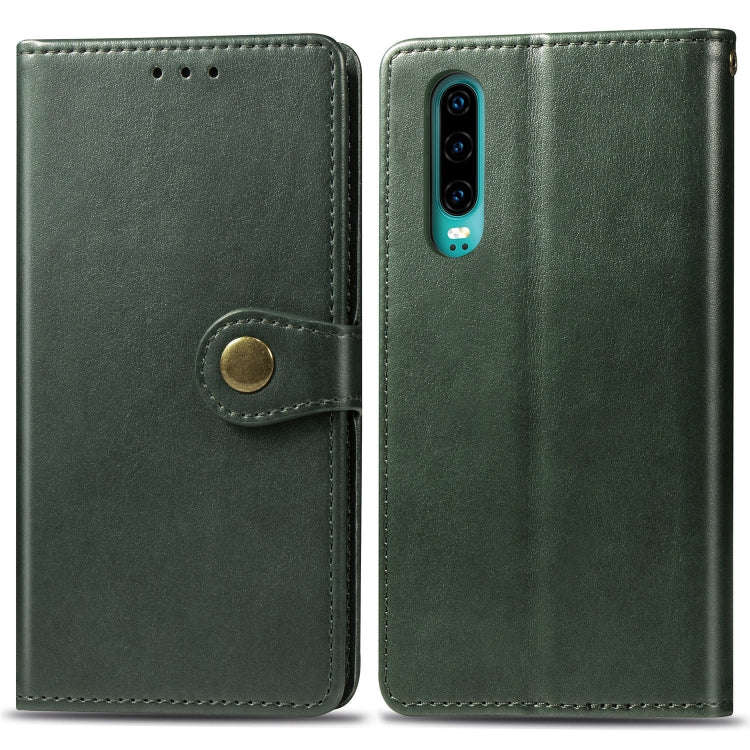 Retro Solid Color Leather Buckle Mobile Phone Protection Leather Case with Photo Frame & Card Slo...