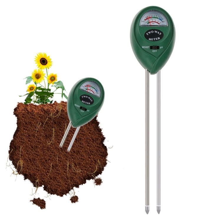 RZ103 Mini Soil PH Moisture Humidity Measuring PH Meter Soil Moisture Monitor Hygrometer Gardenin...