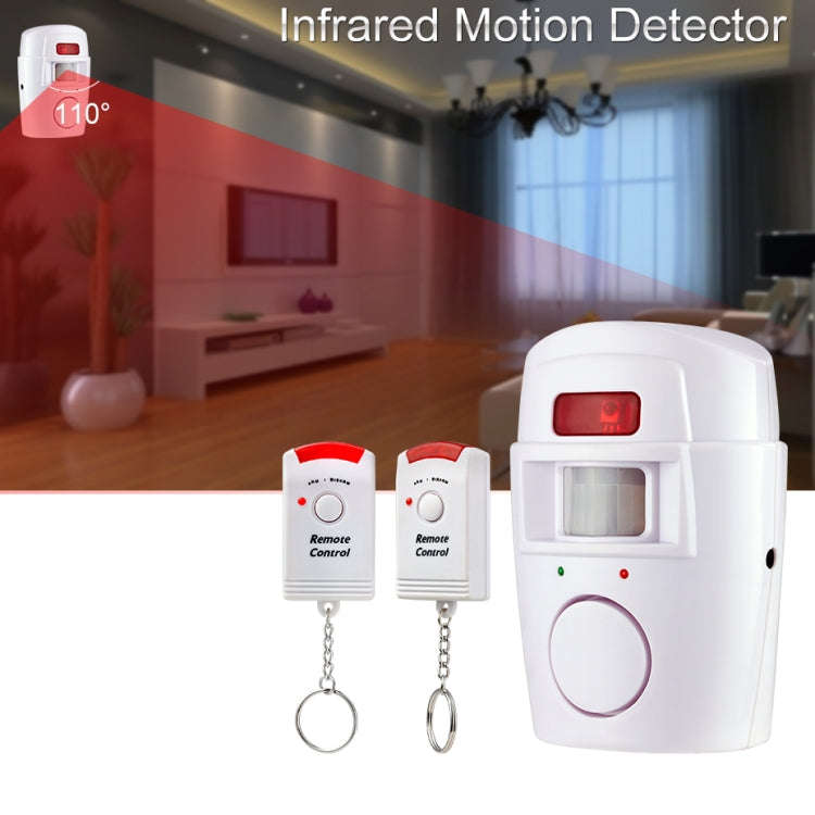 Wireless Remote Controller Wireless Home Security PIR Alert Infrared Sensor Alarm System Anti-the...