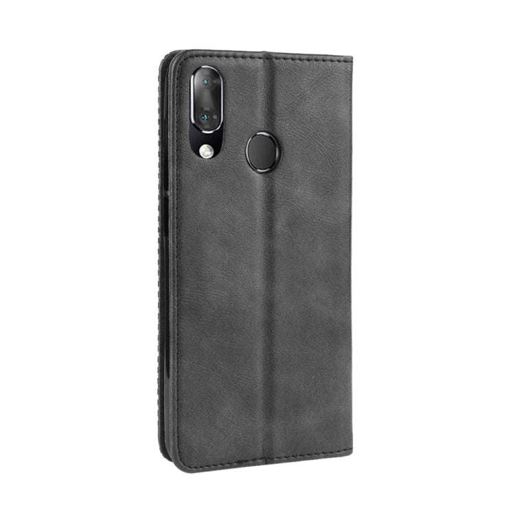 Magnetic Buckle Retro Crazy Horse Texture Horizontal Flip Leather Case for Vodafone Smart X9  , w...