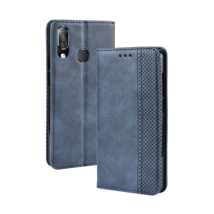 Magnetic Buckle Retro Crazy Horse Texture Horizontal Flip Leather Case for Vodafone Smart X9  , w...