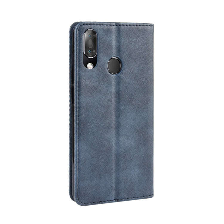 Magnetic Buckle Retro Crazy Horse Texture Horizontal Flip Leather Case for Vodafone Smart X9  , w...