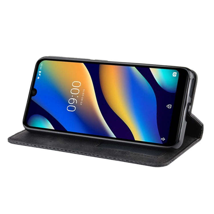 Magnetic Buckle Retro Crazy Horse Texture Horizontal Flip Leather Case for Wiko VIEW 3 LITE , wit...