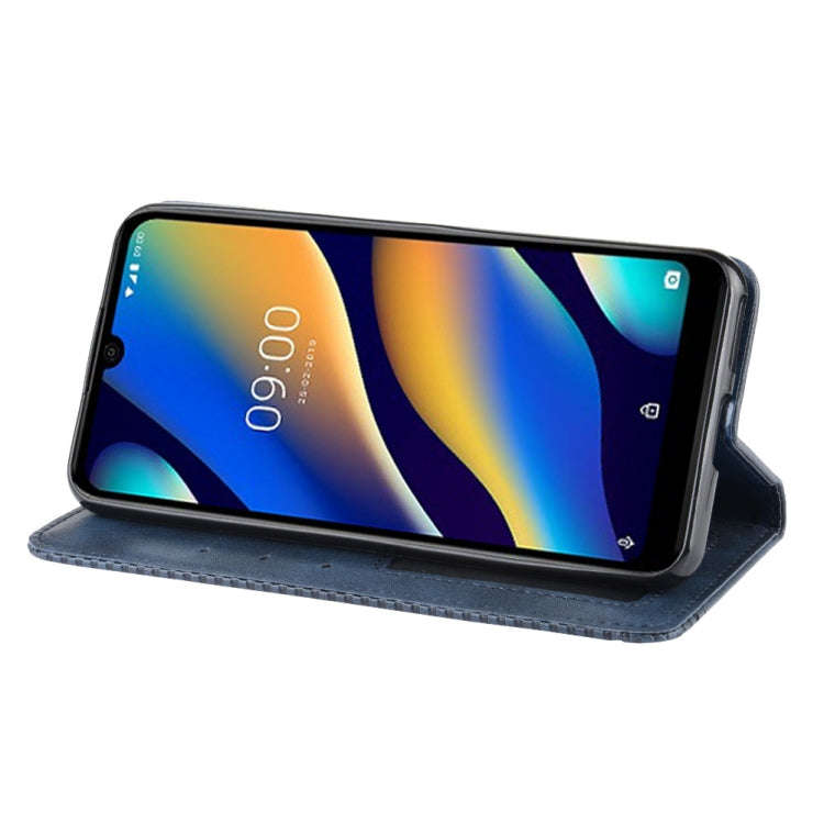 Magnetic Buckle Retro Crazy Horse Texture Horizontal Flip Leather Case for Wiko VIEW 3 LITE , wit...