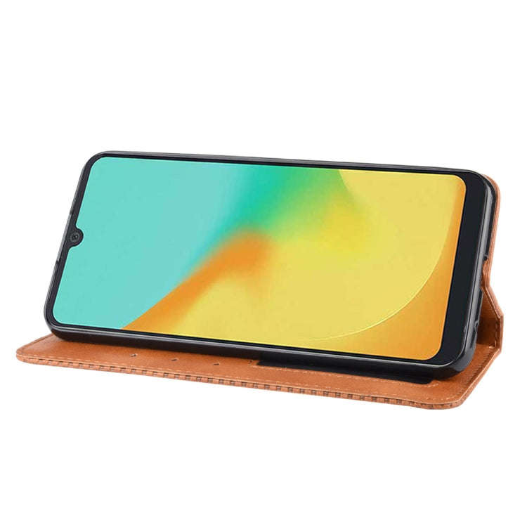 Magnetic Buckle Retro Crazy Horse Texture Horizontal Flip Leather Case for ZTE Blade A7 (2019) , ...