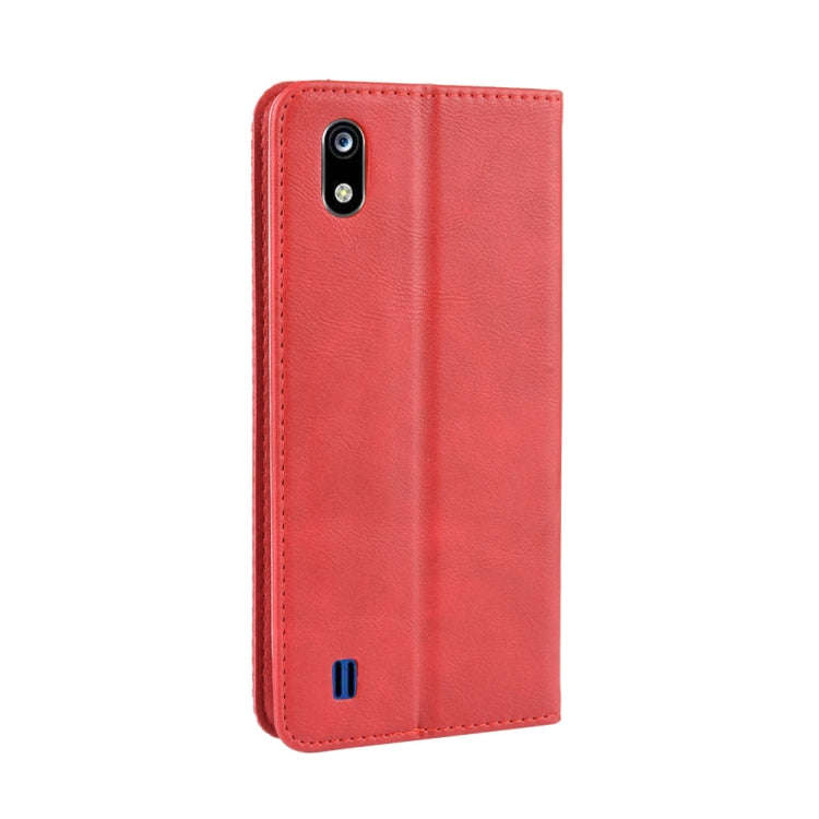 Magnetic Buckle Retro Crazy Horse Texture Horizontal Flip Leather Case for ZTE Blade A7 (2019) , ...