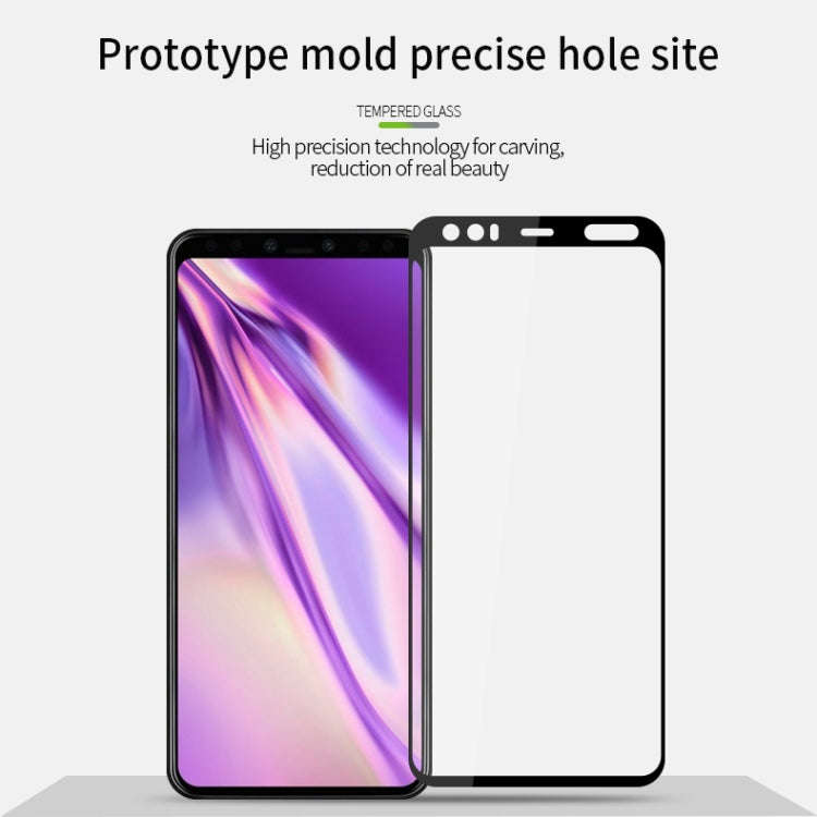 PINWUYO 9H 2.5D Full Screen Tempered Glass Film For Google Pixel 4XL(Black)