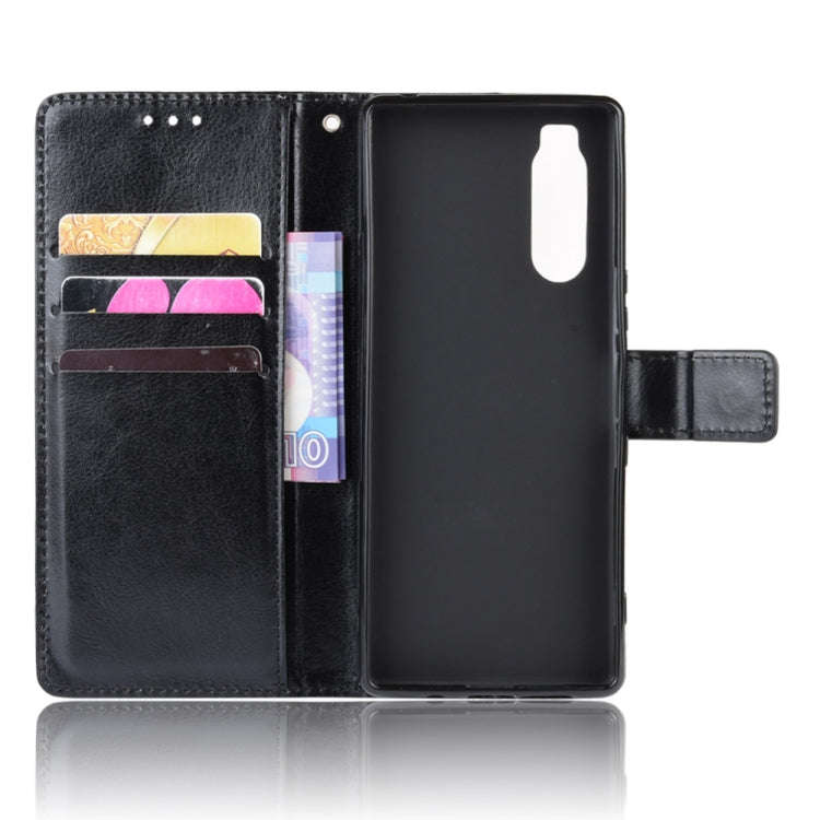 Retro Crazy Horse Texture Horizontal Flip Leather Case for Sony Xperia 2 , with Holder & Card Slo...