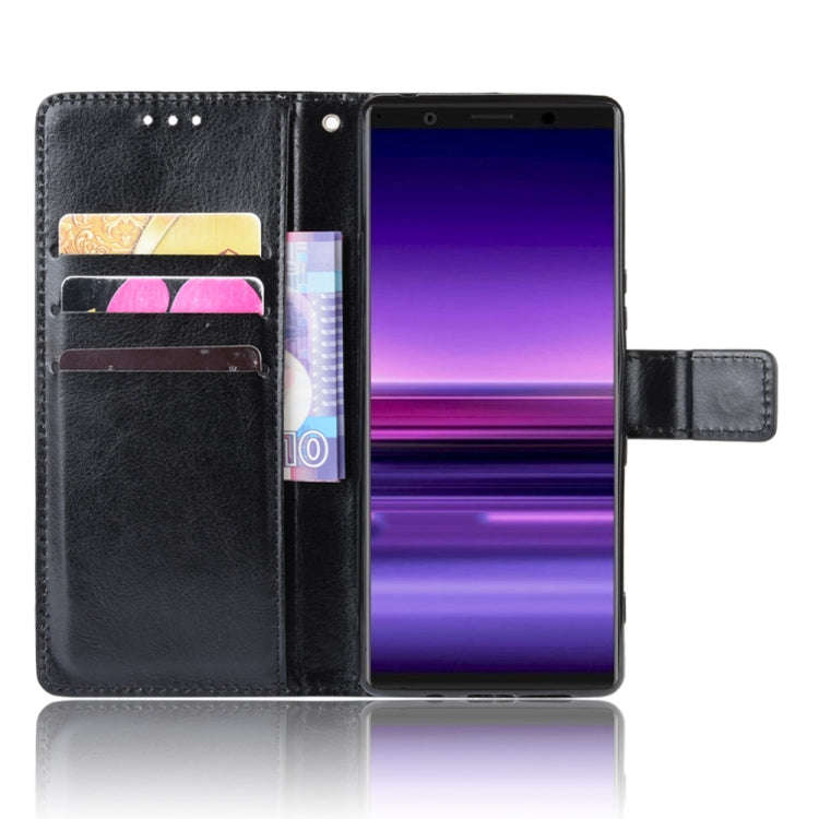 Retro Crazy Horse Texture Horizontal Flip Leather Case for Sony Xperia 2 , with Holder & Card Slo...