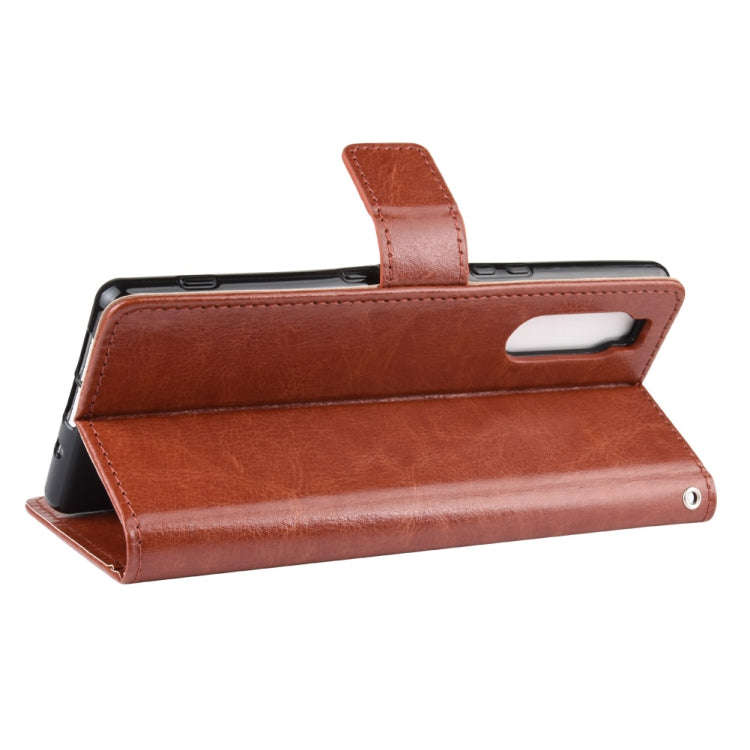 Retro Crazy Horse Texture Horizontal Flip Leather Case for Sony Xperia 2 , with Holder & Card Slo...