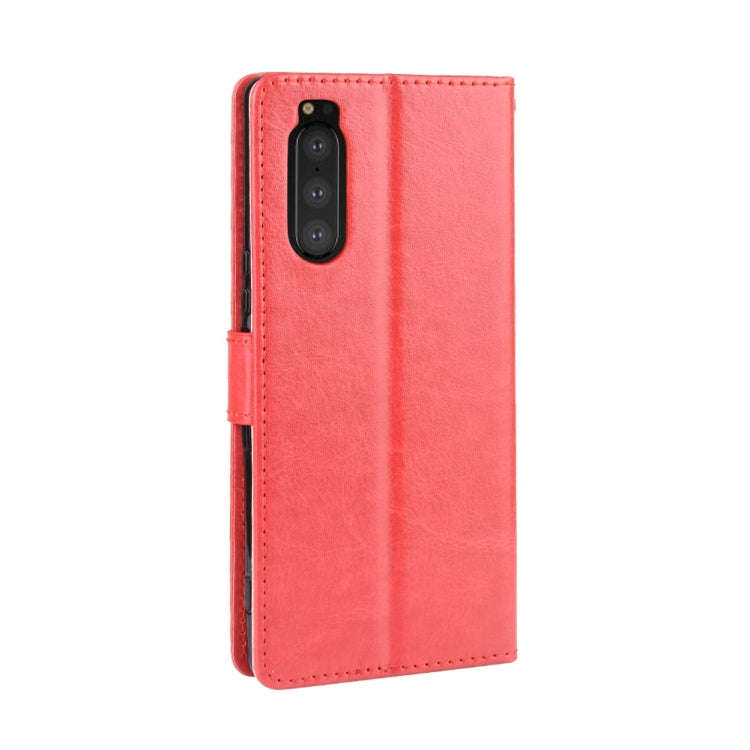 Retro Crazy Horse Texture Horizontal Flip Leather Case for Sony Xperia 2 , with Holder & Card Slo...