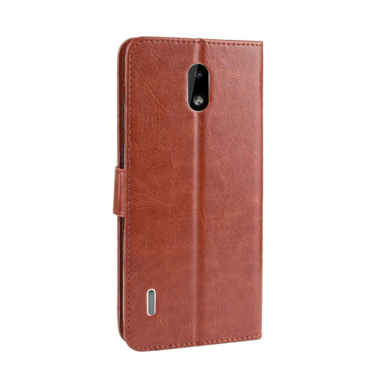 Retro Crazy Horse Texture Horizontal Flip Leather Case for Nokia 3.1 C , with Holder & Card Slots...